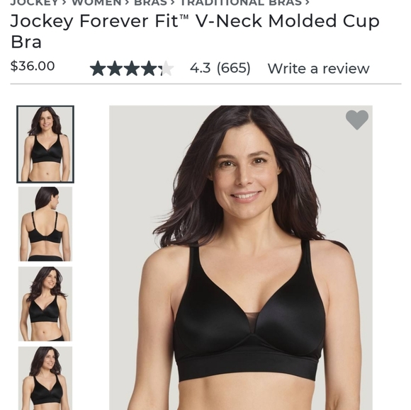 Jockey Forever Fit Bras - Picture 5 of 5